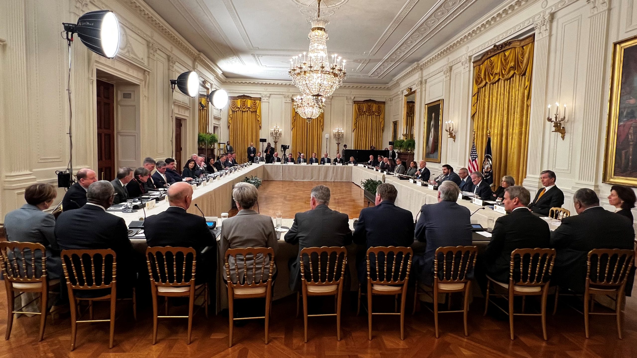 Trump Blasts Gov. Stitt Over Governors’ Meeting in D.C.