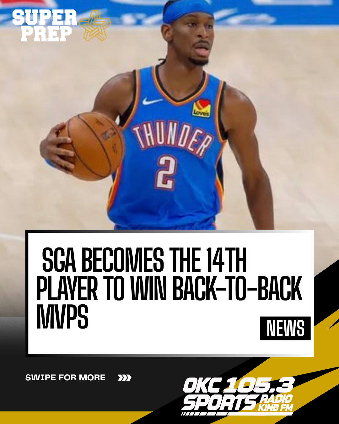 BREAKING NEWS: Shai Gilgeous-Alexander Wins Back-to-Back NBA MVP Awards